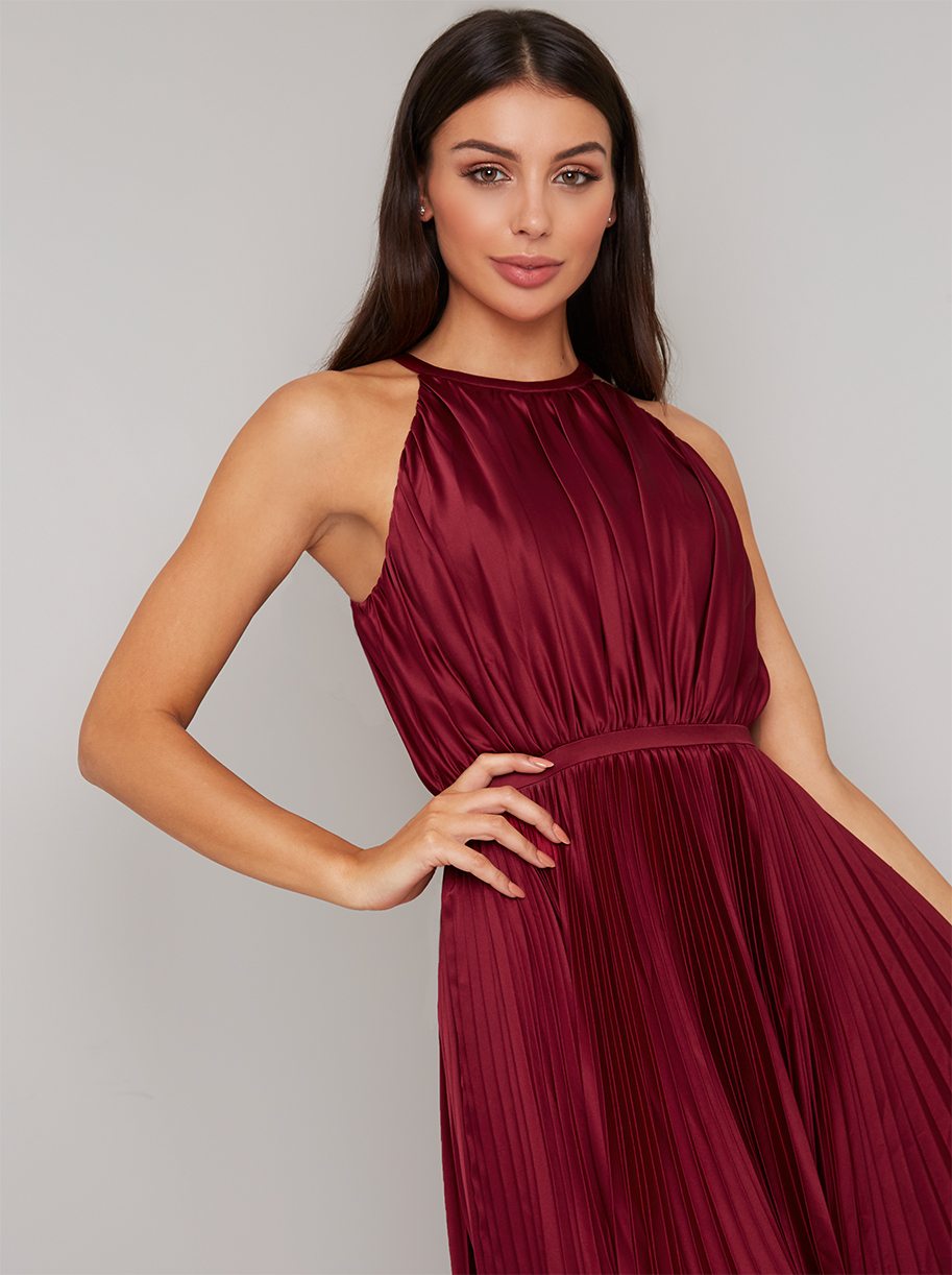 Chi Chi Brynlee Bordove Maxi aty JoyStore.sk